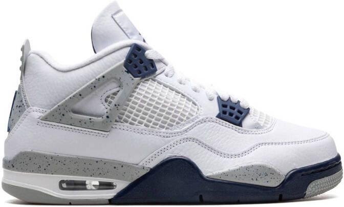 Jordan Air 4 "Midnight Navy" sneakers White