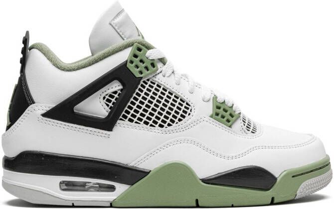 Jordan Air 4 "Oil Green" sneakers White