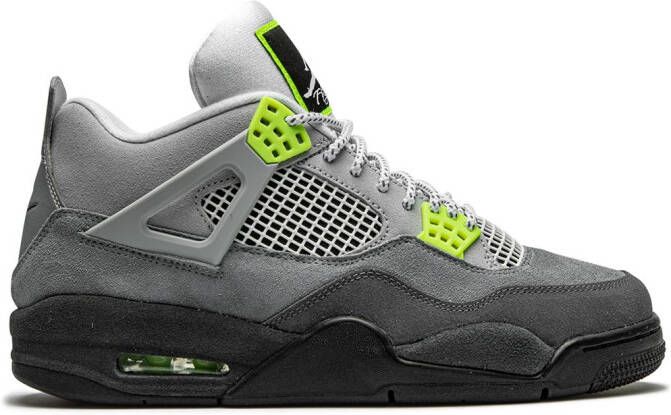 Jordan Air 4 Retro SE "Neon" sneakers Grey