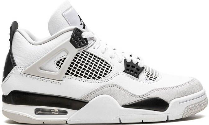 Jordan Air 4 Retro "Military Black" sneakers White