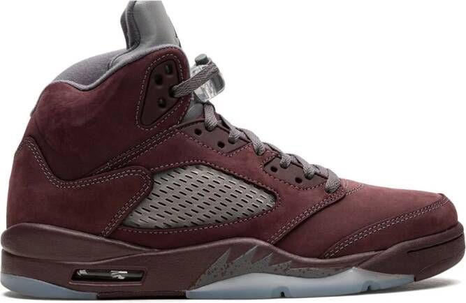Jordan Air 5 "Burgundy" high-top sneakers Red