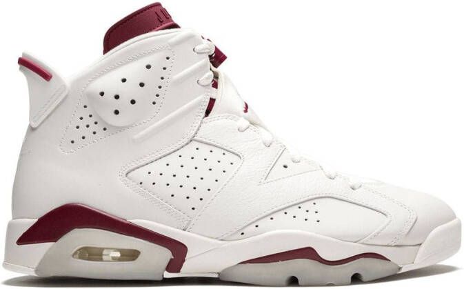 Jordan Air 6 Retro "Maroon" sneakers White