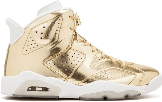 Jordan Air 6 Retro P1NNACLE "Metallic Gold White" sneakers