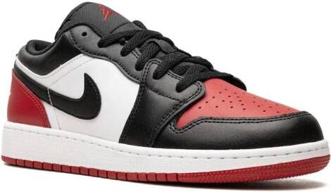 Jordan Kids Air Jordan 1 Low "Bred Toe" sneakers White
