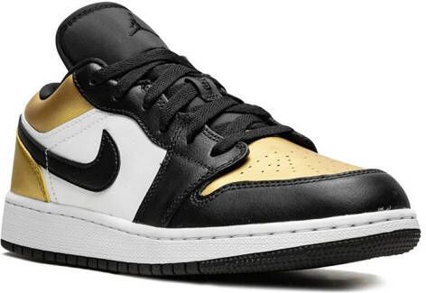 Jordan Kids Air Jordan 1 Low "Gold Toe" sneakers Black
