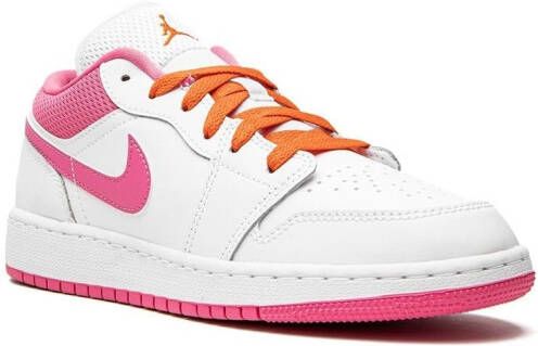 Jordan Kids Air Jordan 1 Low "Pinksicle" sneakers White