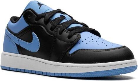 Jordan Kids Air Jordan 1 Low "University Blue" sneakers Black