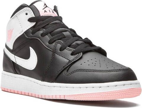 Jordan Kids Air Jordan 1 Mid "Arctic Punch" sneakers Black