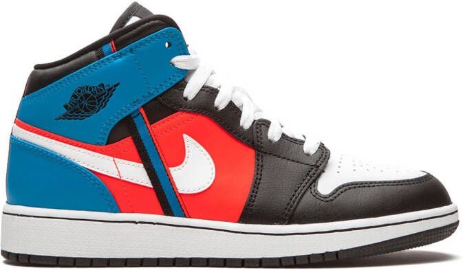 Jordan Kids Air Jordan 1 Mid "Game Time" sneakers White