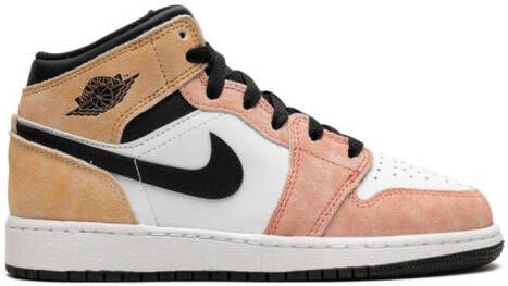Jordan Kids Air Jordan 1 Mid "Flight Club" sneakers Orange