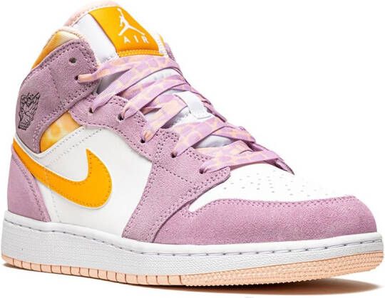 Jordan Kids Air Jordan 1 Mid SE "Arctic Pink" sneakers