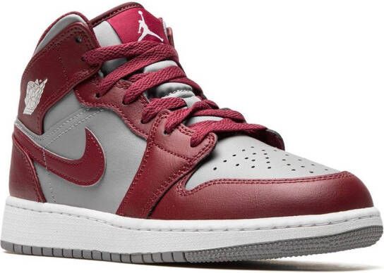 Jordan Kids Air Jordan 1 Mid "Team Red" sneakers