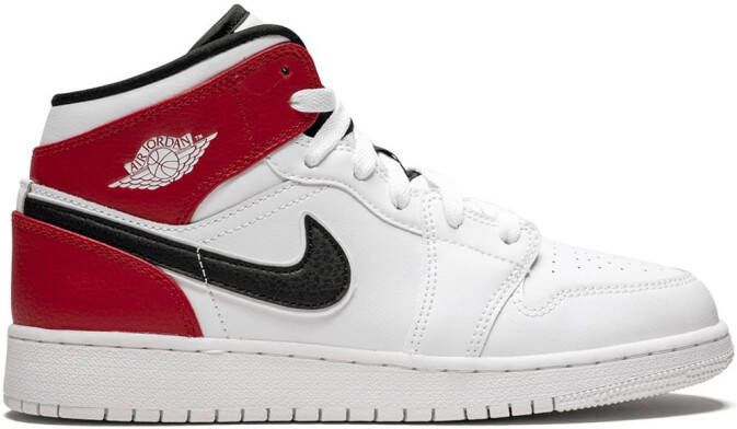 Jordan Kids Air Jordan 1 Mid sneakers White