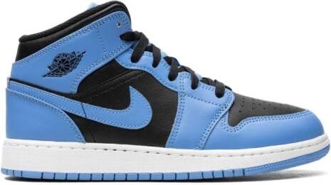 Jordan Kids Air Jordan 1 Mid "University Blue" sneakers