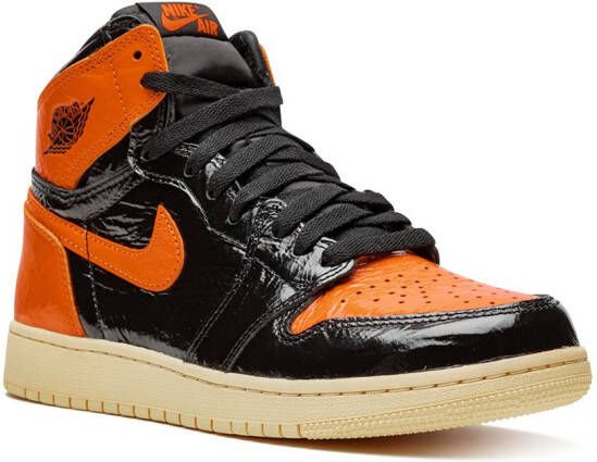 Jordan Kids Air Jordan 1 Retro High OG "Shattered Backboard 3.0" sneakers Black