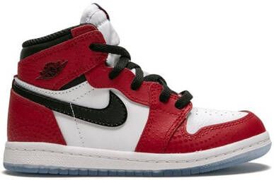 Jordan Kids x Spider- Jordan 1 Retro High OG "Origin Story" sneakers Red