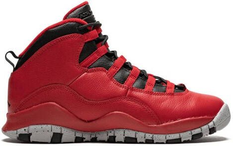 Jordan Kids Air Jordan 10 Retro 30th BG "Bulls Over Broadway" sneakers Red