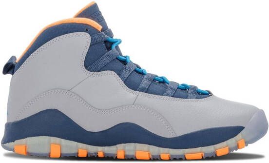 Jordan Kids Air Jordan 10 Retro "Bobcats" sneakers Grey