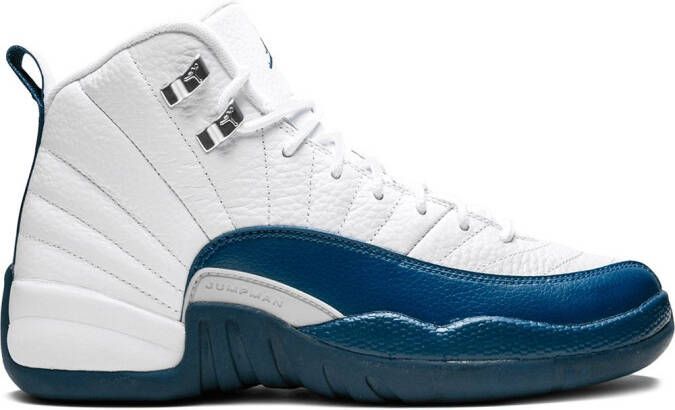 Jordan Kids Air Jordan 12 Retro BG "French Blue" sneakers White
