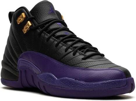 Jordan Kids Air Jordan 12 Retro "Field Purple" sneakers Black