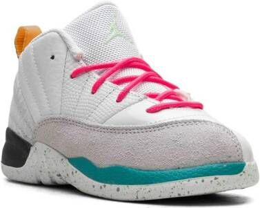 Jordan Kids Air Jordan 12 "Vapor Green" sneakers White