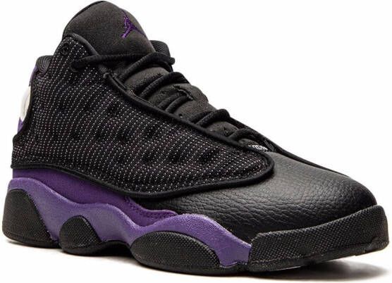 Jordan Kids Air Jordan 13 Retro "Court Purple" sneakers Black