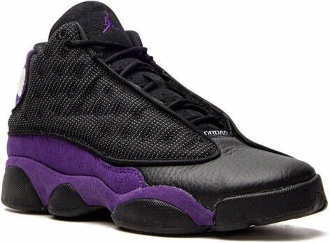 Jordan Kids Air Jordan 13 Retro "Court Purple" sneakers Black