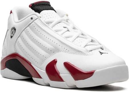 Jordan Kids Air Jordan 14 Retro "Candy Cane" sneakers White