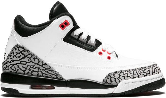 Jordan Kids Air Jordan 3 Retro BG "Infrared 23" sneakers White
