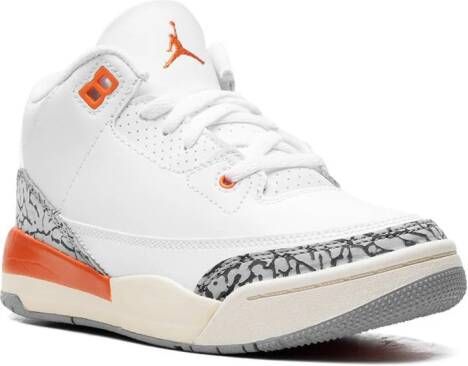 Jordan Kids Air Jordan 3 Retro "Georgia Peach" sneakers White