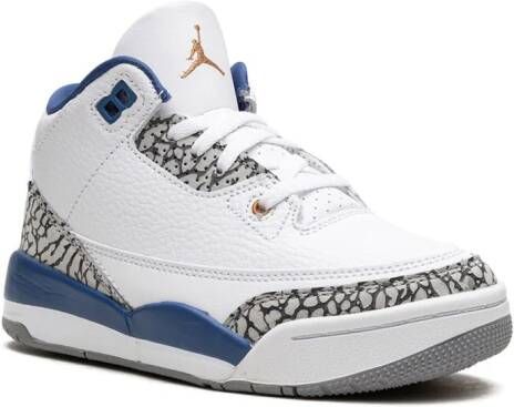Jordan Kids Air Jordan 3 "Wizards" sneakers White