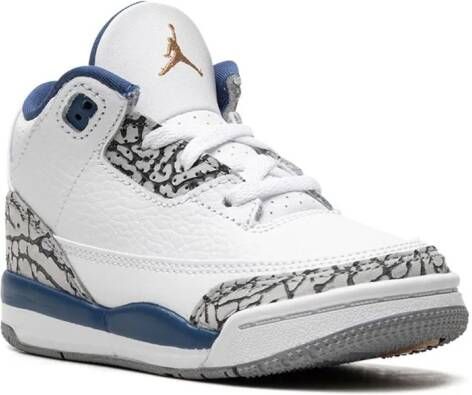 Jordan Kids Air Jordan 3 "Wizards" sneakers White