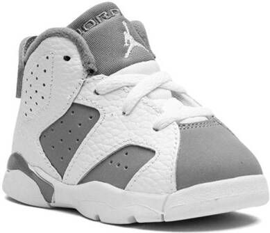 Jordan Kids Air Jordan 6 "Cool Grey" sneakers White