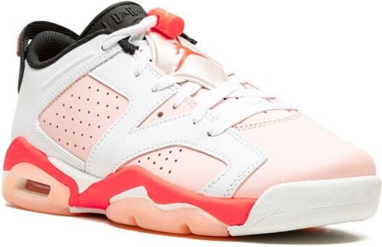Jordan Kids Air Jordan 6 Low "Atmosphere" sneakers White