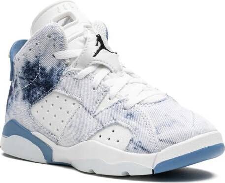 Jordan Kids Air Jordan 6 Retro "Washed Denim" sneakers White