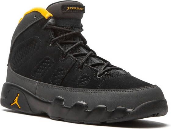 Jordan Kids Air Jordan 9 Retro "University Gold" sneakers Black