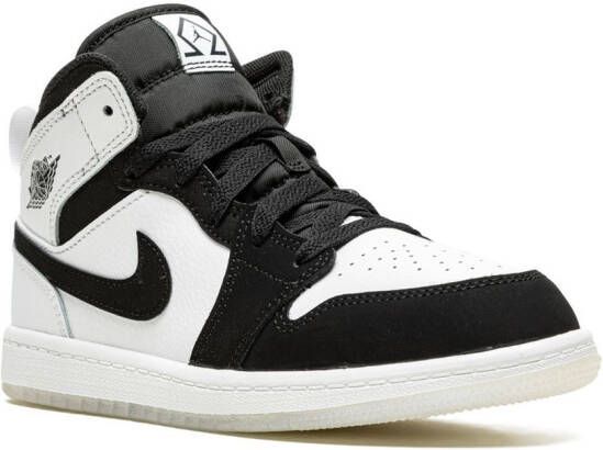 Jordan Kids Jordan 1 Mid SE sneakers White