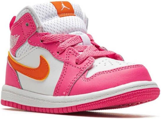 Jordan Kids Jordan 1 Mid "Pinksicle" sneakers