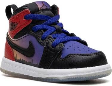 Jordan Kids Jordan 1 Mid SS "Skyline" sneakers Black