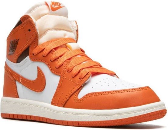 Jordan Kids Jordan 1 Retro High OG "Starfish" sneakers Orange