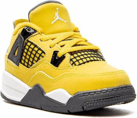 Jordan Kids Air Jordan 4 Retro "Lightning 2021" sneakers Yellow