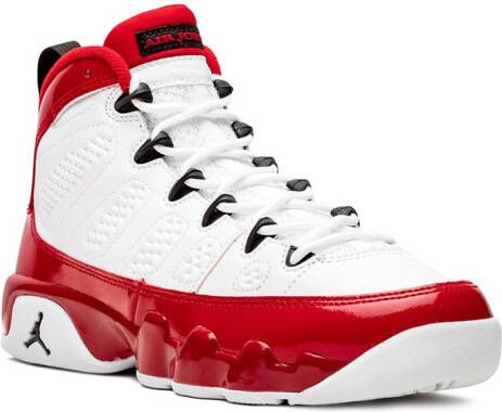 Jordan Kids Air Jordan 9 Retro "Gym Red" sneakers White