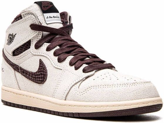 Jordan Kids x A Ma Mainére Jordan 1 Retro High OG SP sneakers Neutrals