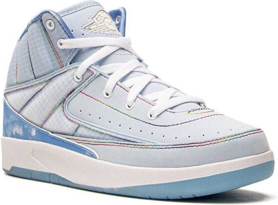 Jordan Kids x J. Balvin Air Jordan 2 sneakers Blue