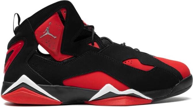 Jordan True Flight "Black Red" sneakers