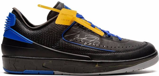 Jordan x Off-White Air 2 Retro Low OG SP "Black Blue" sneakers