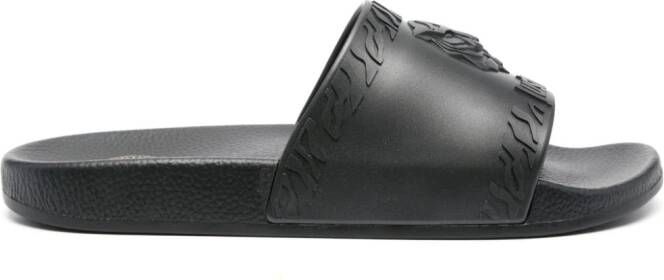 Just Cavalli logo-embossed slides Black