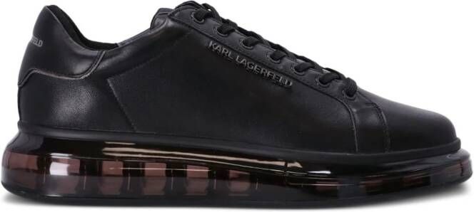 Karl Lagerfeld Kapri leather sneakers Black