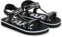 Karl Lagerfeld Kids logo-print open-toe sandals Black - Thumbnail 1