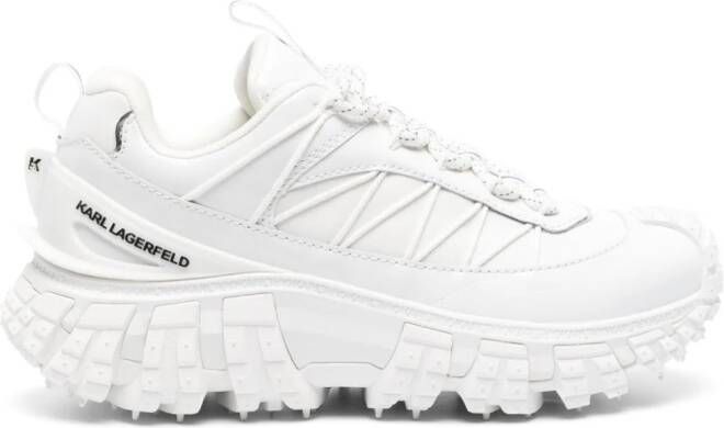 Karl Lagerfeld K TRAIL leather sneakers White